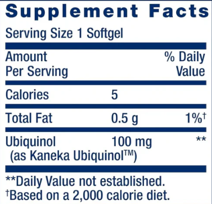 Complément Ubiquinol, Soutien Cardiaque