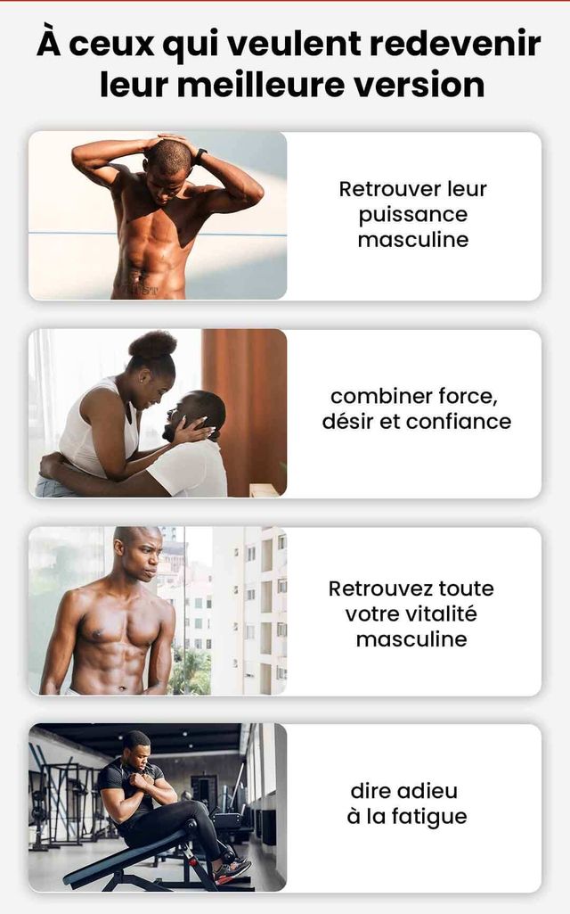 TESTOSTERONE BOOSTER™ | Booster Naturel de Testostérone