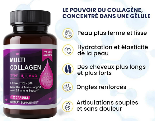 Collagène 5 en 1 pour une beauté naturelle