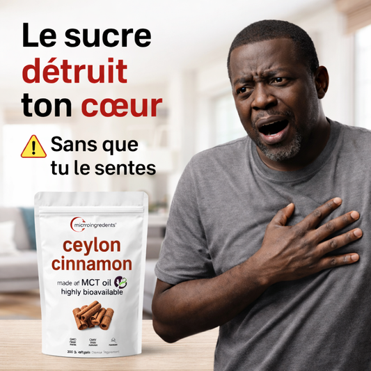 Capsules de Cannelle de Ceylan et Huile MCT- Complément Alimentaire en Gélules