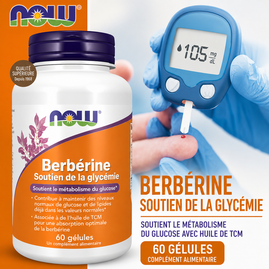 Berberine Glucose Support-Complément à base de berbérine pour soutenir le métabolisme du glucose