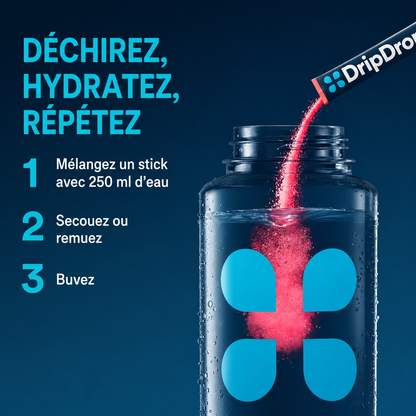 DripDrop – La boisson qui booste votre perte de poids