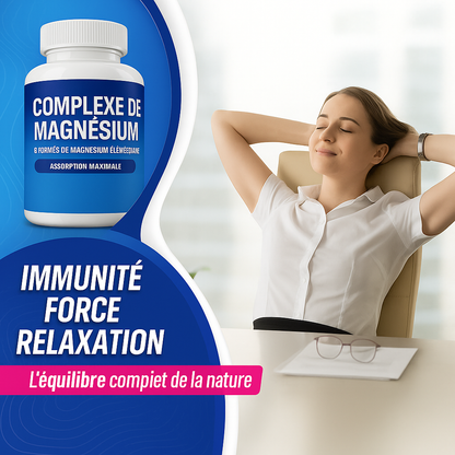 Magnesium Complex - moins de stress, plus d’énergie