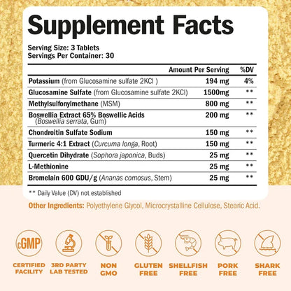 Glucosamine chondroitin