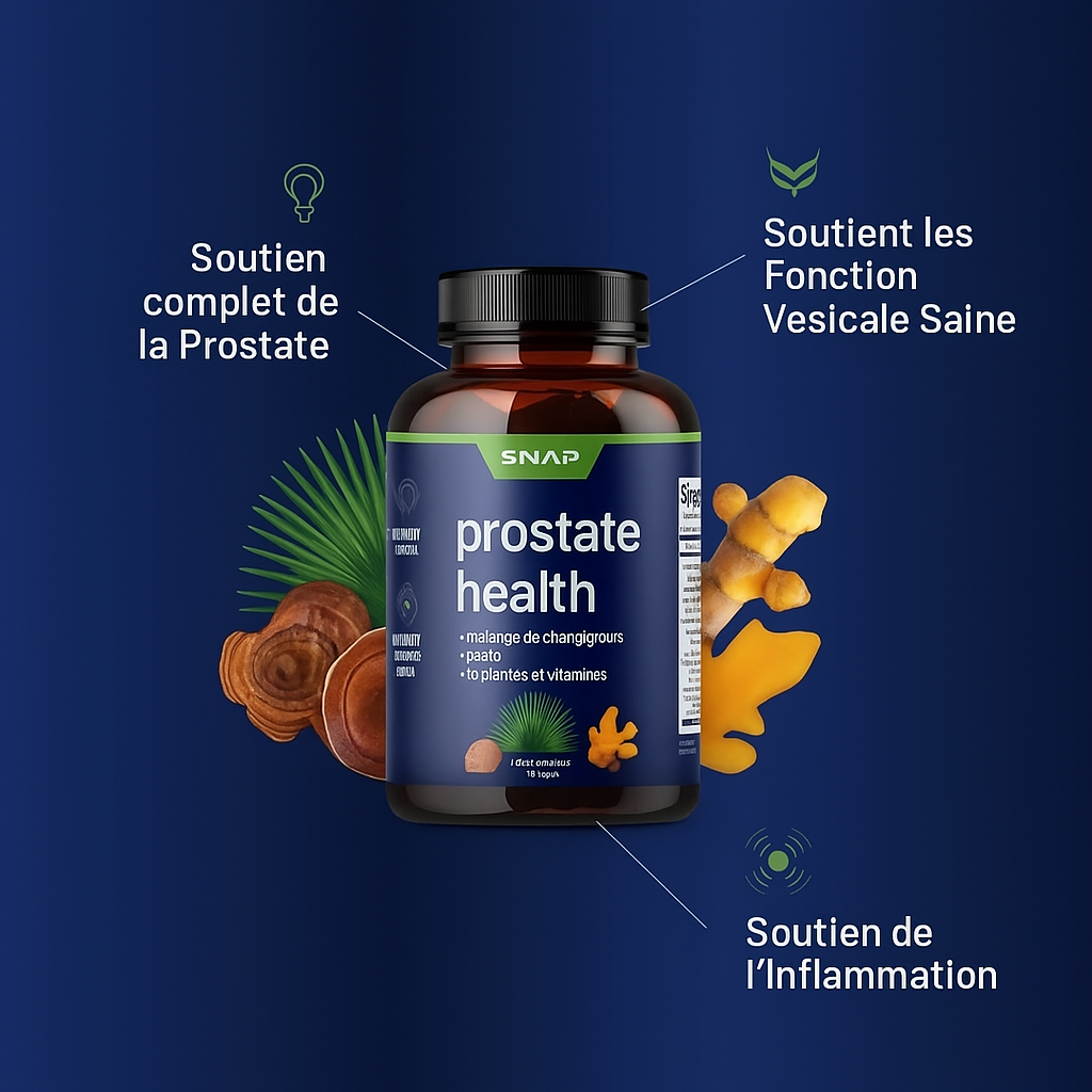 Vorcela™ | Formule Naturelle Complète pour la Santé de la Prostate