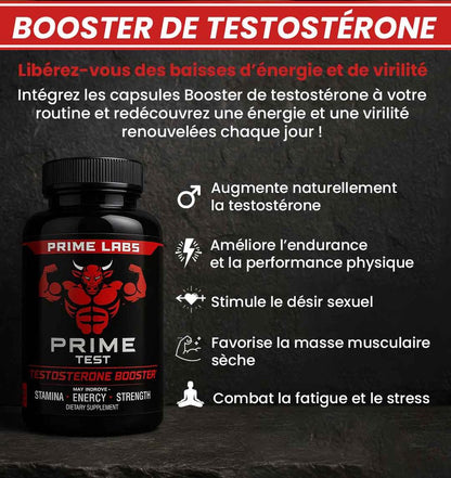TESTOSTERONE BOOSTER™ | Booster Naturel de Testostérone