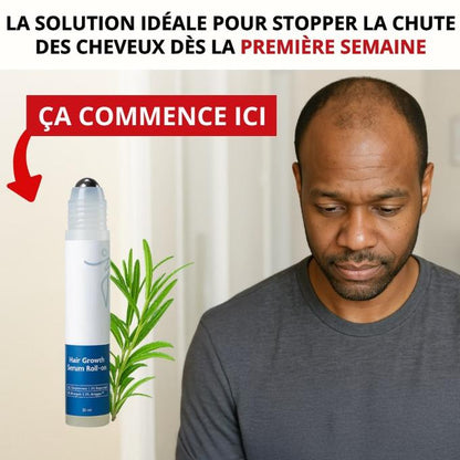 Sérum roll-on pour la croissance des cheveux