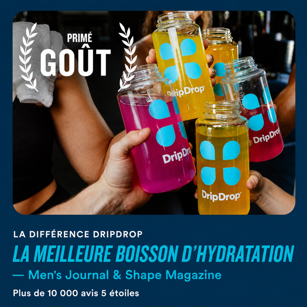 DripDrop – La boisson qui booste votre perte de poids