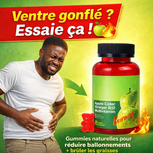 Bonbons Gélifiés au Vinaigre de Cidre de Pomme-Graisse Minceur