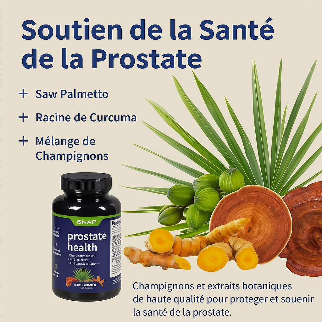 Vorcela™ | Formule Naturelle Complète pour la Santé de la Prostate