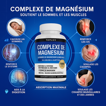 Magnesium Complex - moins de stress, plus d’énergie