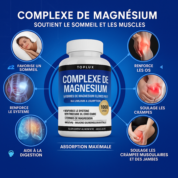 Magnesium Complex - moins de stress, plus d’énergie