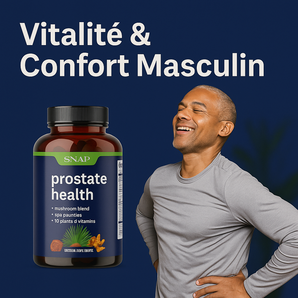 Vorcela™ | Formule Naturelle Complète pour la Santé de la Prostate