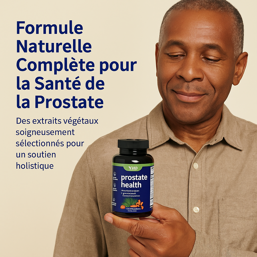 Vorcela™ | Formule Naturelle Complète pour la Santé de la Prostate