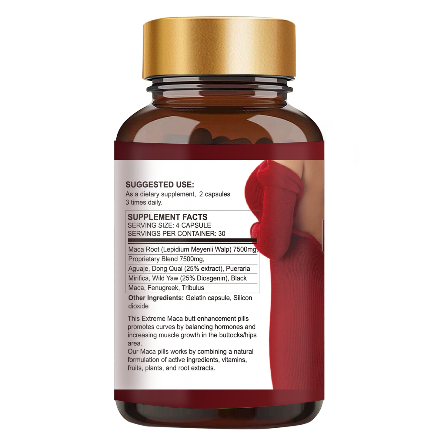 Gélules de Maca-Complément Alimentaire