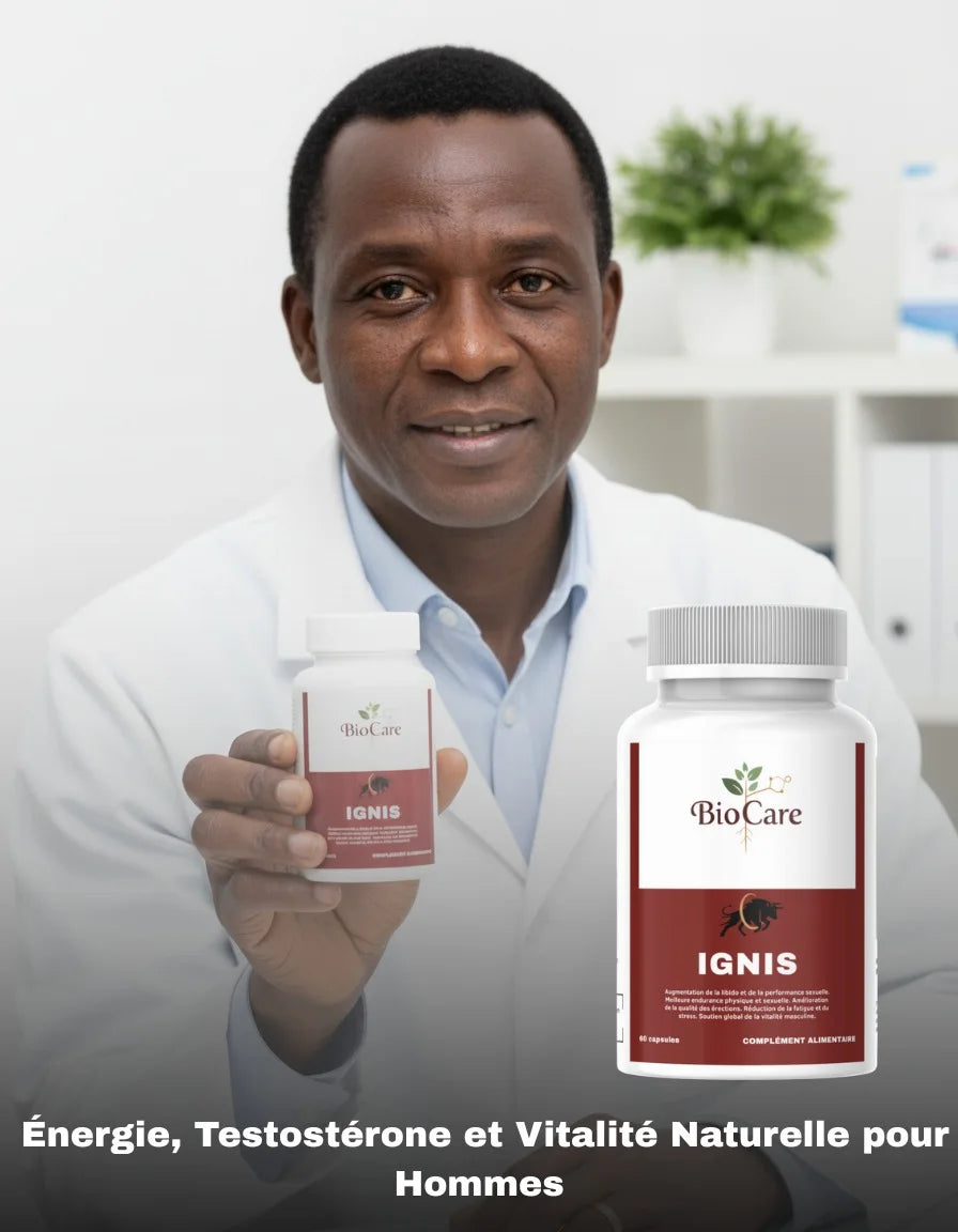 IGNIS BIOCARE- Énergie, Testostérone et Vitalité Naturelle pour Hommes