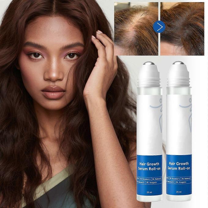 Sérum roll-on pour la croissance des cheveux