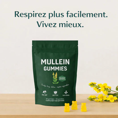 Mullein Gummies -complément alimentaire à base de plantes