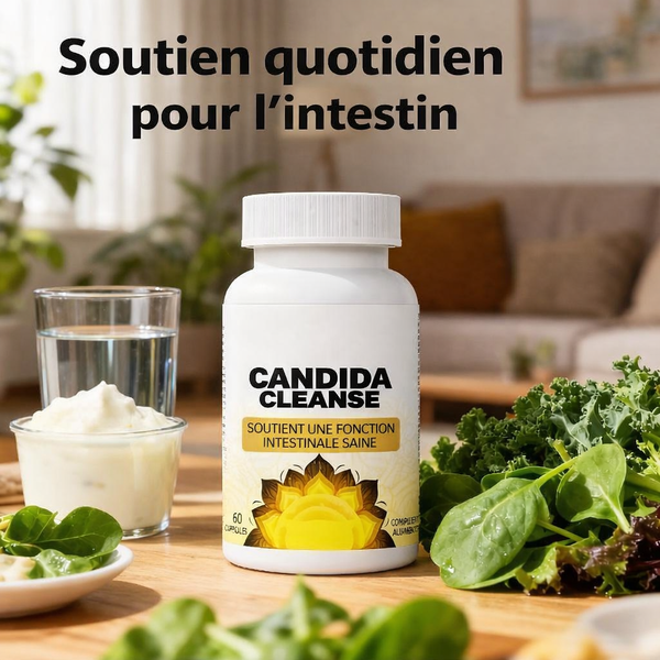 Candida Cleanse Gélules d'extrait de feuilles d'origan - probiotiques pour la santé intestinale