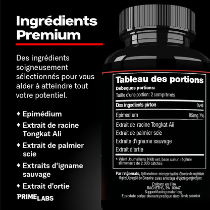 TESTOSTERONE BOOSTER™ | Booster Naturel de Testostérone