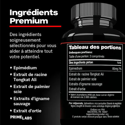 TESTOSTERONE BOOSTER™ | Booster Naturel de Testostérone