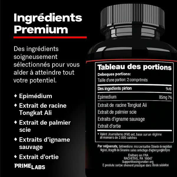 TESTOSTERONE BOOSTER™ | Booster Naturel de Testostérone