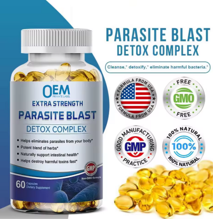 Capsule Parasites Blast Detox Complex
