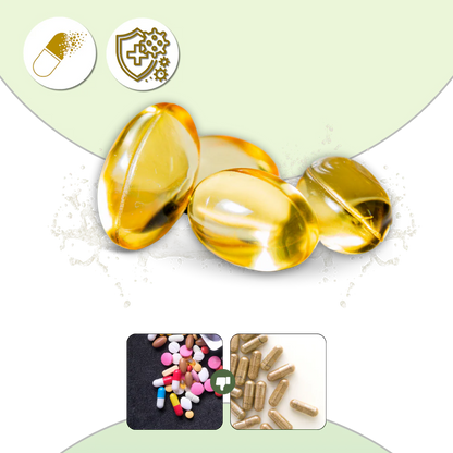 Capsules d' Huile d'origan et de nigelle -Supplément d'origan