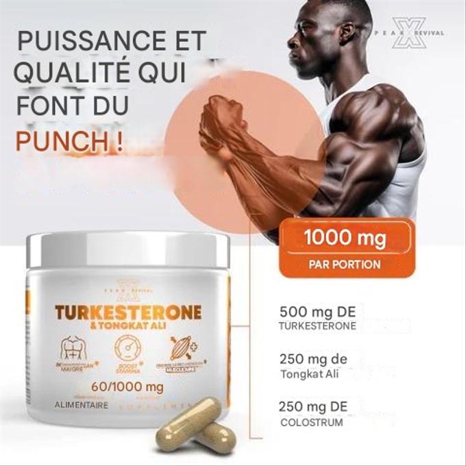 capsules de testostérone turkestérone tongkat ali